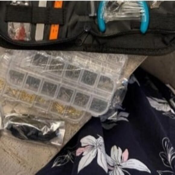 Jewelry Making Supplies Kit, Jewelry Making Kit with Jewelry Making Tools - Picture 2 of 2